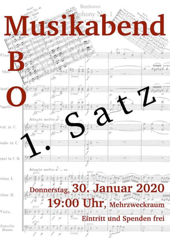 30. Januar 2020: Musikabend